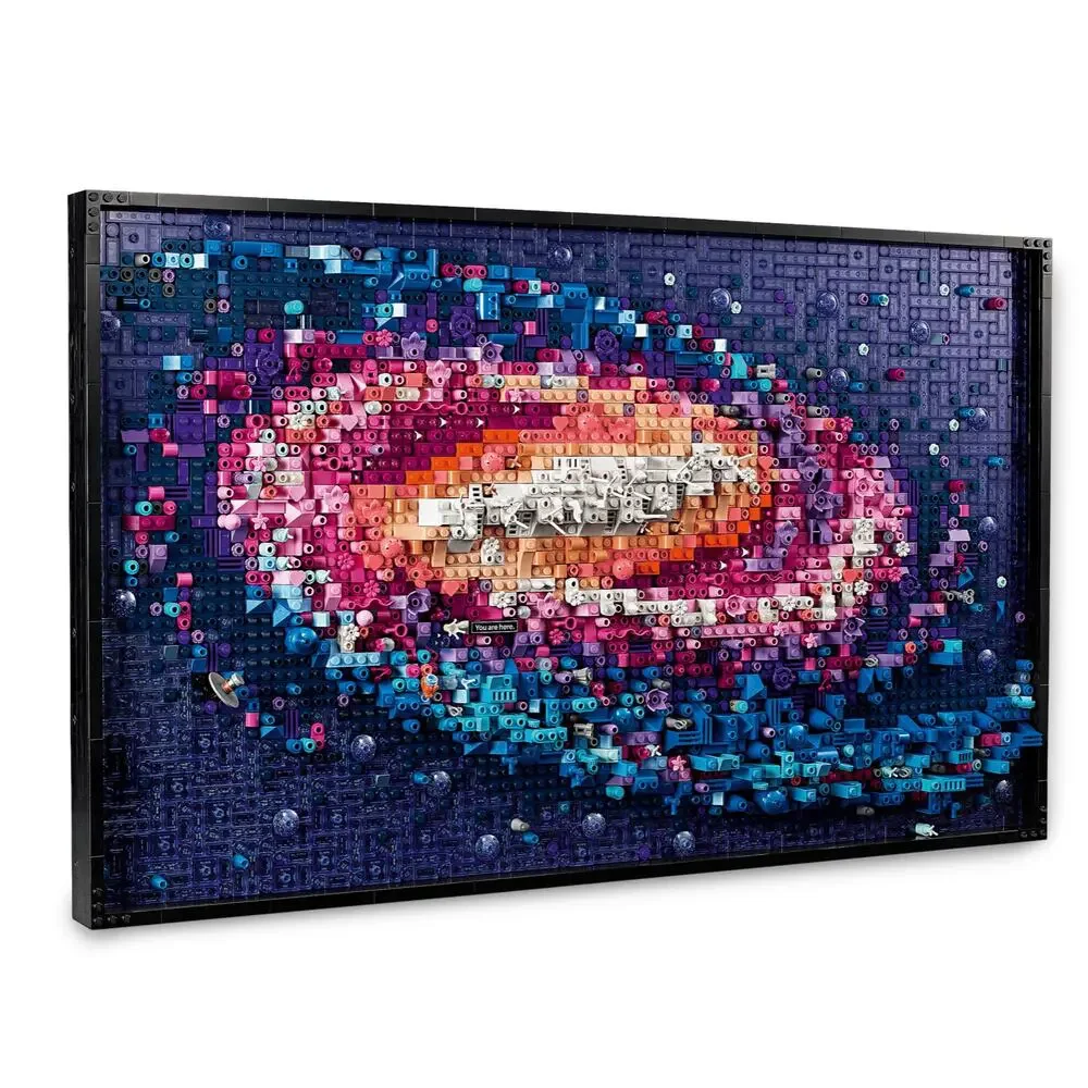 LEGO Art Milky Way Galaxy 31212 w/Space Soundtrack 3D Wall Decor 3091 Pieces NEW